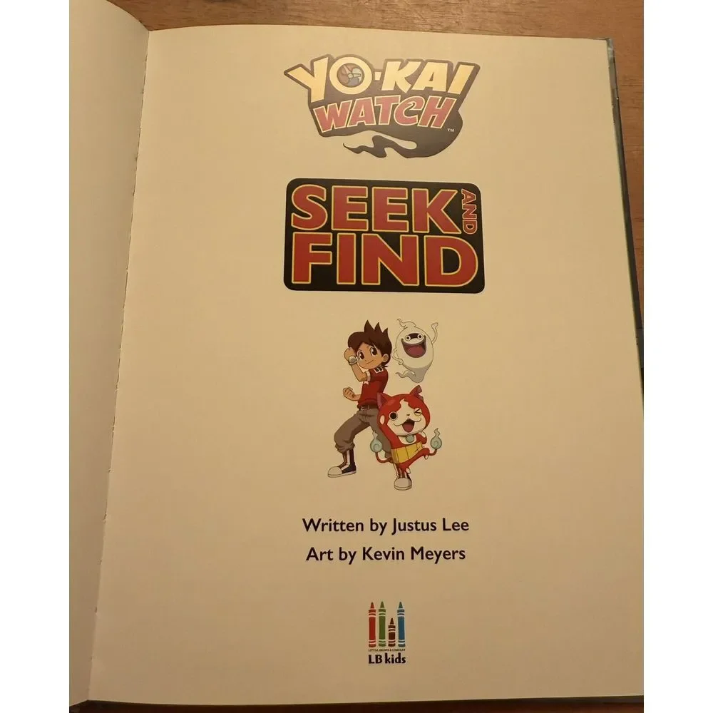YO-KAI WATCH: Seek and Find - Hardcover By Lee,‎ Justus